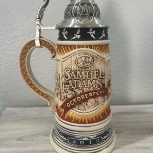 Samuel Adams Oktoberfest Ceramic Beer Mug
